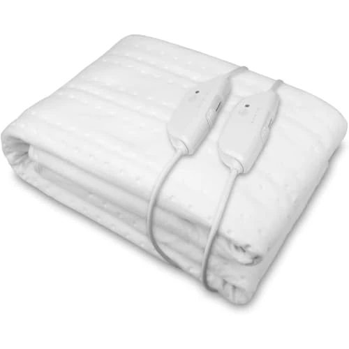 medisana HU 676 Wärmeunterbett XXL, 150 x 160 cm, Heizdecke mit Abschaltautomatik und Überhitzungsschutz, elektrische Wärmedecke für das Bett mit Wärme in 4 Temperaturstufen, waschbar