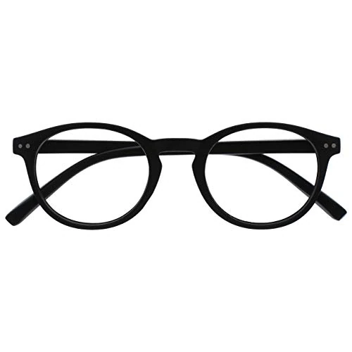 Begrenztes Angebot: OPULIZE Zen Lesebrille Kleine Runde Rahmen Federscharniere Kratzfest Matt Schwarz Herren Damen R24-1 +1.50 von 7.50 EUR auf 7.50 EUR (Rabatt 0%)