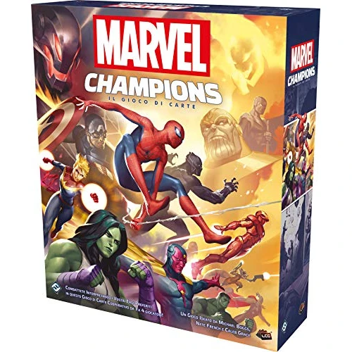 Limited-time offer: Asmodee, Marvel Champions: The Card Game, Board Game, 1-4 Players, 12+ Years, Italian Edition from 60.74 £ to 60.74 £ (save 0.00%)