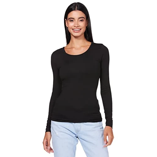 Offre limitée : ONLY Onllive Love New Ls O-Neck Top Noos, T-Shirt à Manches Longues Femme de 16.90 EUR à 13.52 EUR (remise 20%)