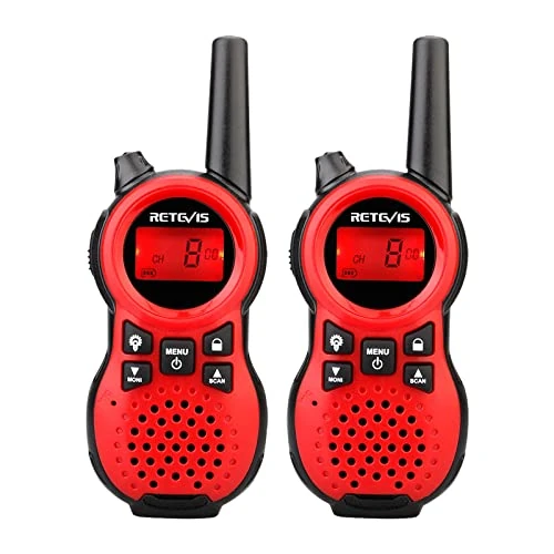 Offerta a tempo: Retevis RT638 Walkie Talkie Bambini, Walkie Talkie per Bambini Torcia LCD a 16 Canali — 50% da 33,99 € a 17,00 €