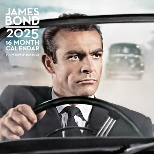 Offre limitée : James Bond 2025 Square Calendar de 12.89 € à 5.04 € (61% de remise)