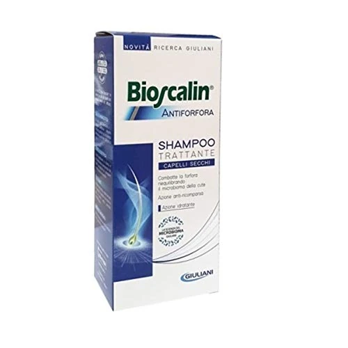 Bioscalin Giuliani Shampoo Trattante Anti-Forfora - 200ml (Capelli Secchi, Unisex Adulti)