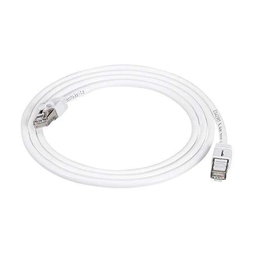 Oferta limitada: Amazon Basics Cable para internet Ethernet Gigabit de banda ancha RJ45 Cat 7, 1.5 m, Paquete de 1, Blanco de 6.74 € a 6.74 € (ahorro 0.00%)