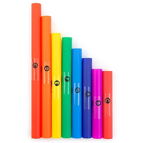 Offre limitée : Mad About MT-D-8 Ensemble de Tubes Percussifs Accordés en Gamme Diatonique de Do Majeur - 8 Notes & Ensemble Chromatique de BoomWhackers Accordés de 37.99 € à 37.99 € (0.00% de remise)