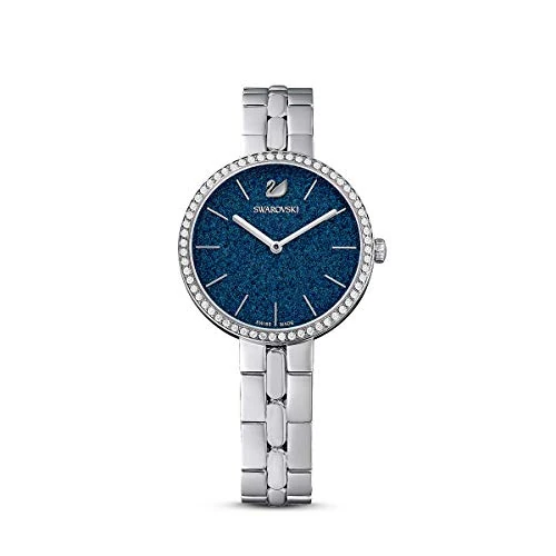 Offerta a tempo: Swarovski Cosmopolitan Orologio, con CristalliSwarovski , Acciaio Inox e Bracciale di Metallo, Meccanismo al quarzo, Blu - 36% da 230.00 € a 147.67 €