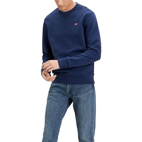 Offerta a tempo: LEVI'S - Felpa uomo con mini-patch Batwing - Taglia M - 42% da 60.00 € a 35.00 €