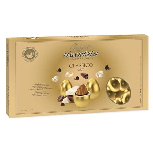 Confeti Maxtris Dorado Oro de Lujo Gr.500 Oro Pulido Bodas de Oro Oro