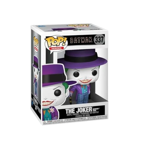 Offre limitee: Pop Heroes:Batman 1989 -Joker w/Hat. Chase This Pop Figure Comes with a 1 in 6 Chance of Receiving The Special Addition Alternative Rare Chase Version de 16.99 EUR a 16.49 EUR (economie 3%)