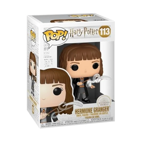 Offerta a tempo: POP Funko Harry Potter - Hermione Granger with Feather | Gadget Ufficiale Fantasy - Personaggio in Vinile da Collezione - Idea Regalo Compleanno per Fan e Collezionisti - 14% da 20.26 € a 17.50 €