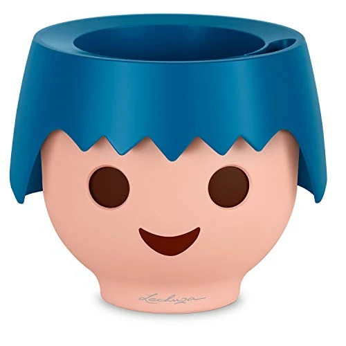 Offre limitée : Lechuza OJO Pot de fleurs rond en polyrésine à arrosage automatique, Bleu Ocean, D21 H16 cm de 32.99 € à 32.99 € (0.00% de remise)