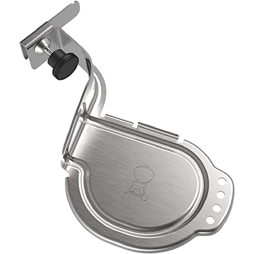 Limited-time offer: Weber Charcoal Grill Kettle iGrill Mounting, Platform for Meat Thermometer, fits 47cm, 57cm & 67cm Charcoal Grills & Smokers, BBQ Accessory for Outdoor Cooking & Grilling - Silver (7240) from 14.99 £ to 14.99 £ (save 0.00%)