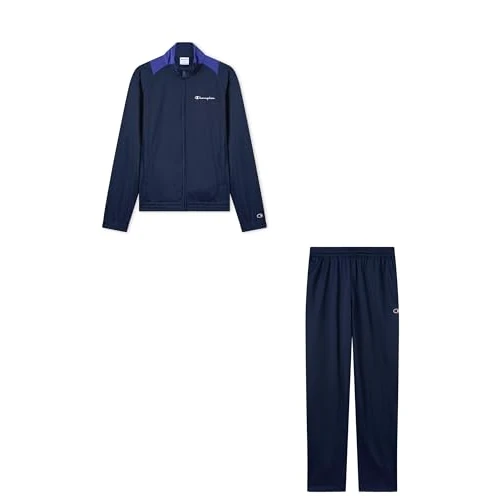 Offerta a tempo: Champion Men-Tracksuit Tuta da Allenamento, Blu (BS561), XXL Uomo - 45% da 59.99 € a 32.72 €
