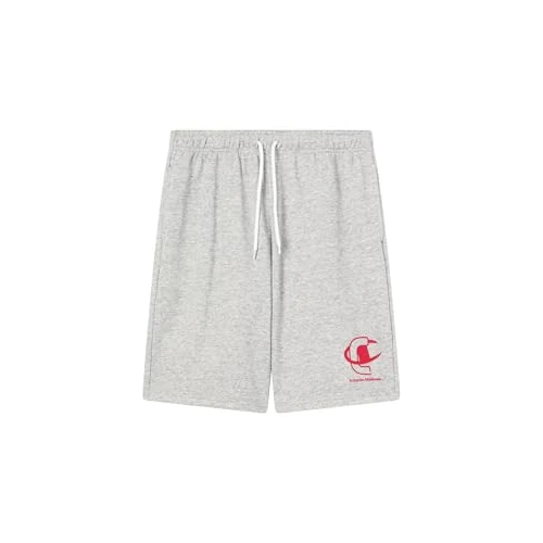 Offerta a tempo: Champion Men-Graphic Shorts Pantaloncini, Grigio (Em021), L Uomo - 20% da 18.58 € a 14.90 €