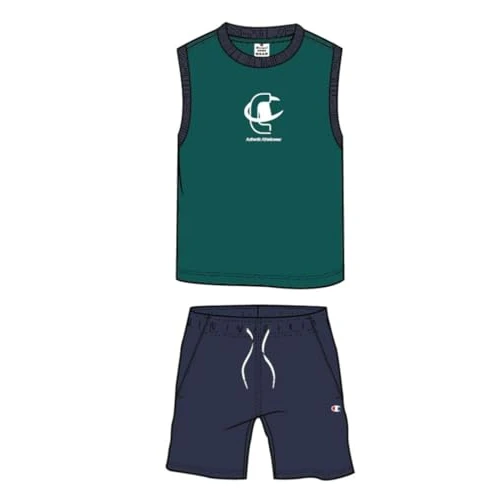 Offerta a tempo: Champion Boy-Graphic Set with Logo, Verde (GS511), XL Bambini e Ragazzi - 24% da 24.99 € a 19.00 €