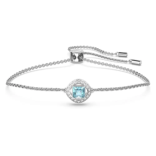 Offerta a tempo: Swarovski Braccialetto Una Angelic, Blu, Placcato rodio - 42% da 99.00 € a 57.03 €