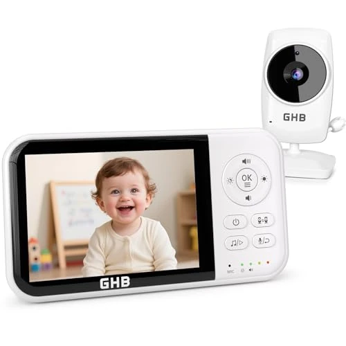 Offre limitee: GHB Babyphone Caméra Bébé Surveillance 3,2 inches LCD Batterie 2100mAh Capteur de Température Vision Nocturne 2X Zoom Audio Bidirectionnel de 39.99 EUR a 39.99 EUR (economie 0%)