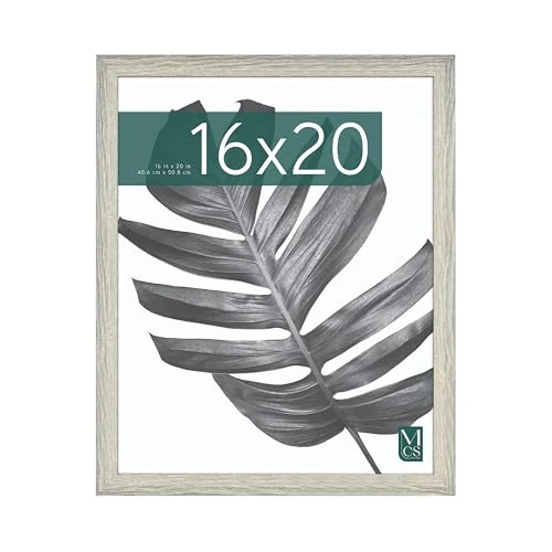 MCS Studio Gallery Cadre en Bois Gris, 40,6 x 50,8 cm, Une pièce