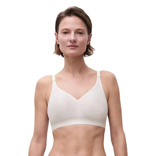 Offerta a tempo: Chantelle C MAGNIFIQUE, Reggiseno Senza Ferretto di Sostegno, Intimo Invisibile Donna, Elfenbein, 2E - 71% da 62.00 € a 18.23 €