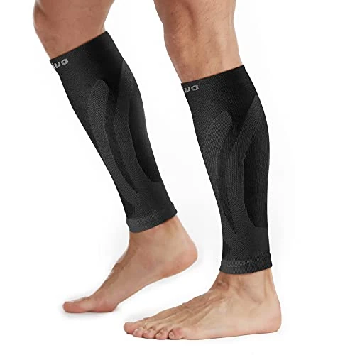 Zeitlich begrenztes Angebot: CAMBIVO Wadenbandage 2 Paar, Kompressionsstrümpfe Damen Herren, Stützstrümpfe, Thrombosestrümpfe Damen Herren, Kompressionssocken, Waden Kompression für Sport, Laufen, Schwellung, Erholung von 14.99 € auf 14.99 € (0.00% Rabatt