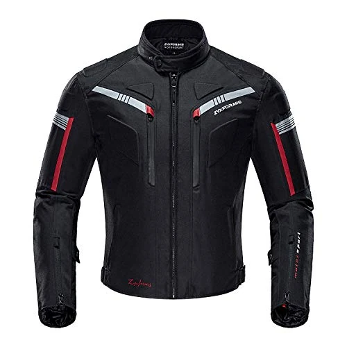 Offerta a tempo: Zyxformis Giacca Moto Uomo Idrorepellente 4 Stagioni con Protezioni CE - 0.00% da 105.99 € a 105.99 €