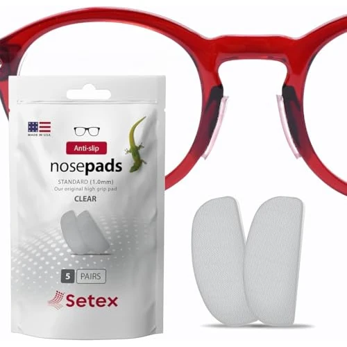 Limited-time offer: Setex Gecko Grip Glasses Nose Pads (5 Clear Pairs), 1 x 7 x 16 mm from 12.99 £ to 12.99 £ (save 0.00%)