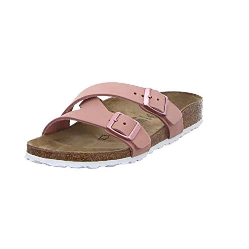 Birkenstock Damen Pantolette Yao Balance Nubuck Leather Narrow