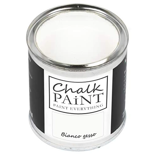 Chalk Paint Everything® Bianco Gesso - Sans poncer colore facilement tous les matériaux (250 ml) Produit professionnel