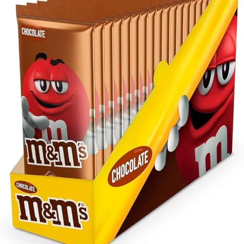 Begrenztes Angebot: M&M Schokolade Riegel Chocolate 16 x 165 gram von 44.99 EUR auf 9.53 EUR (Rabatt 79%)