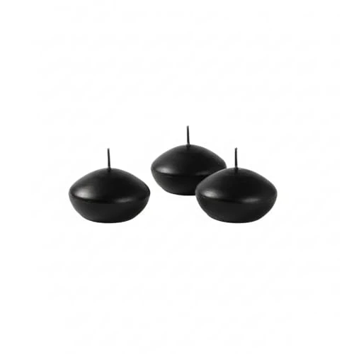 Offerta a tempo: Cereria Di Giorgio - 20 Candele Galleggianti - Ø 4.5 cm h. 2.7 cm - Nero - 0.00% da 13.38 € a 13.38 €