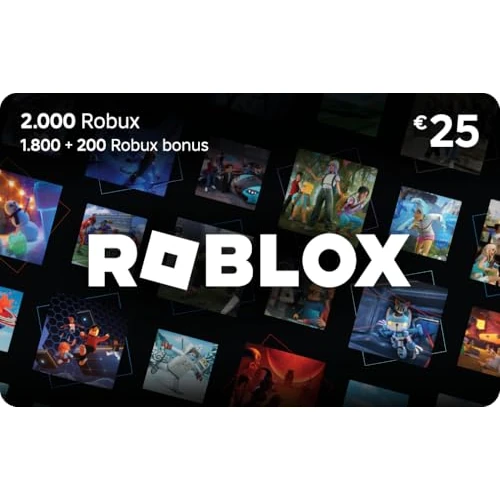 Carta Regalo Roblox - 2,000 Robux