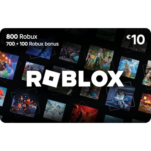 Offerta a tempo: Carta Regalo Roblox - 800 Robux - 0% da 10.00 € a 10.00 €