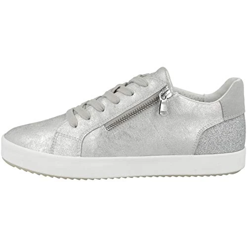 Offerta a tempo: Geox D Blomiee A, Sneakers Donna, Argento (Argento Silver), 39 EU - 0.00% da 55.74 € a 55.74 €