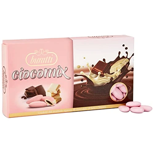 Buratti Confetti Ciocomix Rosa - 1 kg