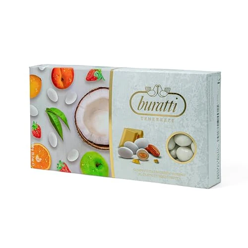 Oferta limitada: Buratti Confetti Tenerezze Sabor A Frutas Blancas Almendras Recubiertas De Chocolate 1000 g de 21.00 EUR a 20.32 EUR (ahorro 3%)