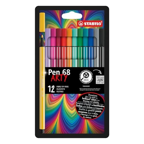 Oferta limitowana: Wysokiej jakości flamaster - STABILO Pen 68 ARTY kartonowe etui 12 szt. z 66.55 zł na 66.55 zł (oszczędź 0.00%)