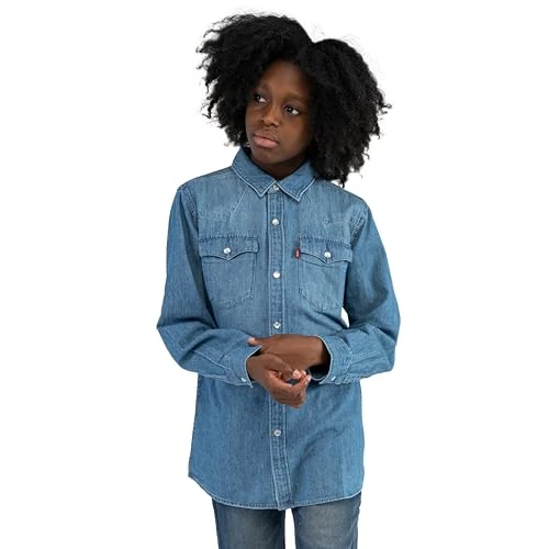 Levi's Kids Lvb-Barstow Western Shirt Garçon Vintage Stone 10 Ans