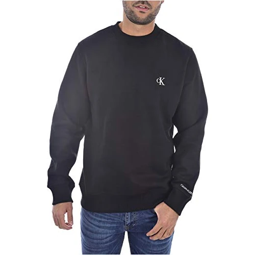 Begrenztes Angebot: Calvin Klein Herren Sweatshirt Ck Essential ohne Kapuze von 89.83 EUR auf 53.00 EUR (Rabatt 41%)