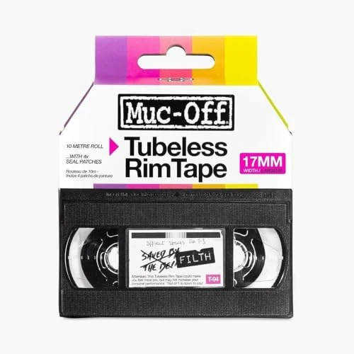 Offre limitée : Muc-Off Fond de Jante Vélo Tubeless - 17 mm - Fond de Jante Adhésif Sensible à la Pression - Pour Installation de Pneus de Vélo Tubeless - Rouleau de 10 Mètres - 4 Patchs d'Étanchéité Inclus de 22.99 € à 17.24 € (25% de remise)