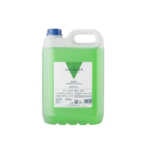 Limited-time offer: Valquer - Special Chlorophyll Shampoo for Hairdressers - Professional Shampoo - Carafe 5 L from 33.29 £ to 33.29 £ (save 0.0%)