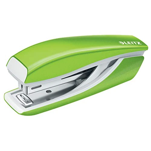 Offerta a tempo: Leitz Mini Cucitrice NeXXt WOW, Capacità fino a 10 Fogli, Design Ergonomico in Metallo, Include Punti, Verde Chiaro - 0.00% da 15.54 € a 15.54 €