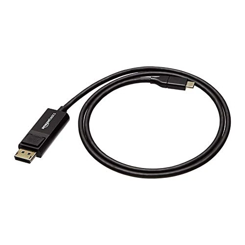 Tijdelijke aanbieding: Amazon Basics USB-C naar DisplayPort-kabel, bidirectioneel, 0,9 m, zwart van 10.87 € naar 10.87 € (0.00% korting)