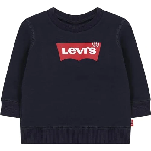 Limited-time offer: Levi's Kids Batwing Crewneck Sweatshirt Baby Boys, Dress Blues, 18 Months from 11.99 £ to 10.10 £ (save 16%)