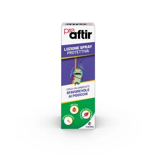 Aftir Preaftir 400550447 Protective Spray Lotion Anti Lice and Lendini - 140 Gr