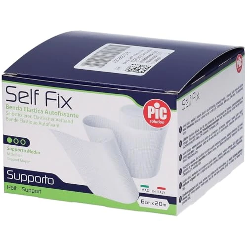 Offerta a tempo: Pic Solution Benda Elastica Self Fix cm 6 X 20 M Fustella — 27% da 7,48 € a 5,48 €