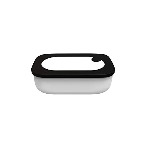 Offerta a tempo: Guzzini On The Go Lunchbox con Contenitore, Spalvieri & Del Ciotto, 20 x 12 x h7 cm, 900 cc, Bianco - 35% da 20.00 € a 13.08 €
