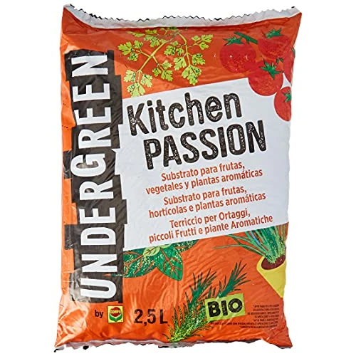 Limited offer: UNDERGREEN Kitchen Passion Ecological Substrate 2.5 liters from 6.80 EUR to 3.59 EUR (save 47%)