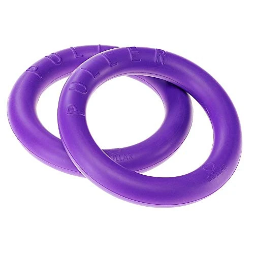 Zeitlich begrenztes Angebot: Ferplast Hunde Spielzeug, Hundetraining Ring zum Kauen, zum Laufen, Springen, Schießen, Ungiftig, Schwimmend, Puller MIDI, Hundespielzeug für kleine und mittelgroße Hunde, Set mit 2 Fitness Ringen von 22.70 € auf 19.19 € (15% 