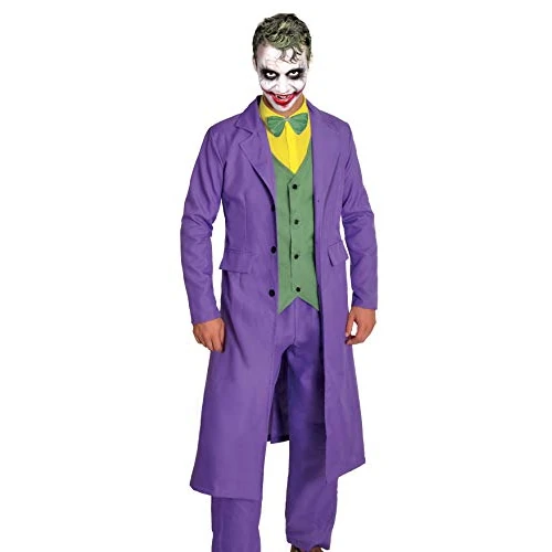 Ciao- Joker disfraz adulto original DC Comics (Talla XL)
