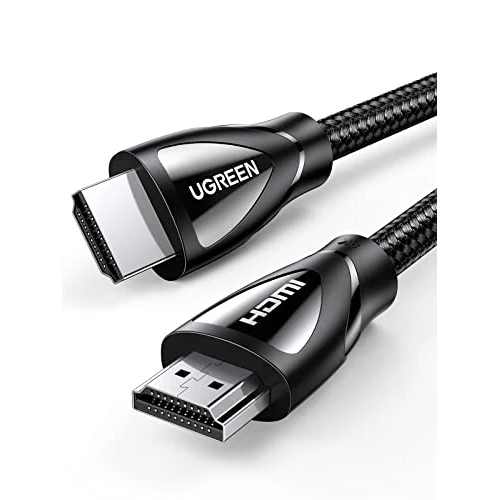 Oferta ograniczona: UGREEN Kabel 8K HDMI 2.1 Nylon, Obsługuje HDR10+, eARC, 48Gbps, 3D, kompatybilny z 4K TV, PS5, TV Box, PC itp. (2M) z 39.98 EUR na 33.98 EUR (znizka 15%)